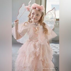 Monique Lhuillier Pottery Barn Kids Blush Fairy Costume Size 8